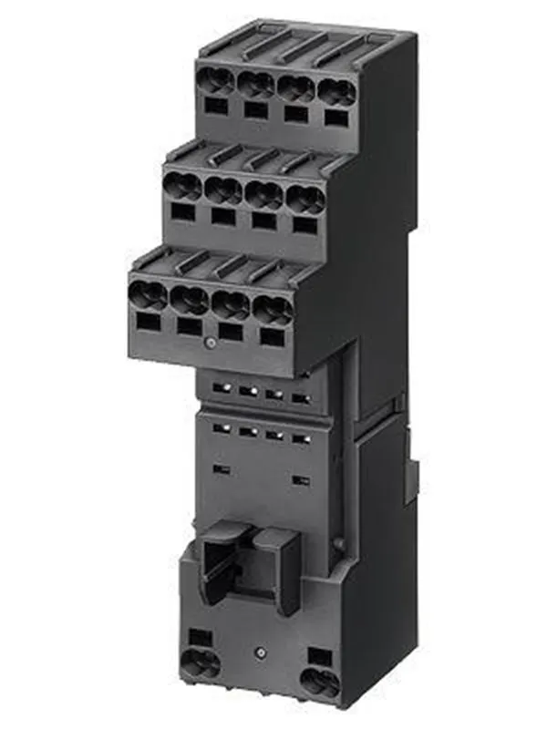 Siemens Plug-in socket for pt relay 4 changeover contacts with logic isolation spring-type terminal (push-in)
