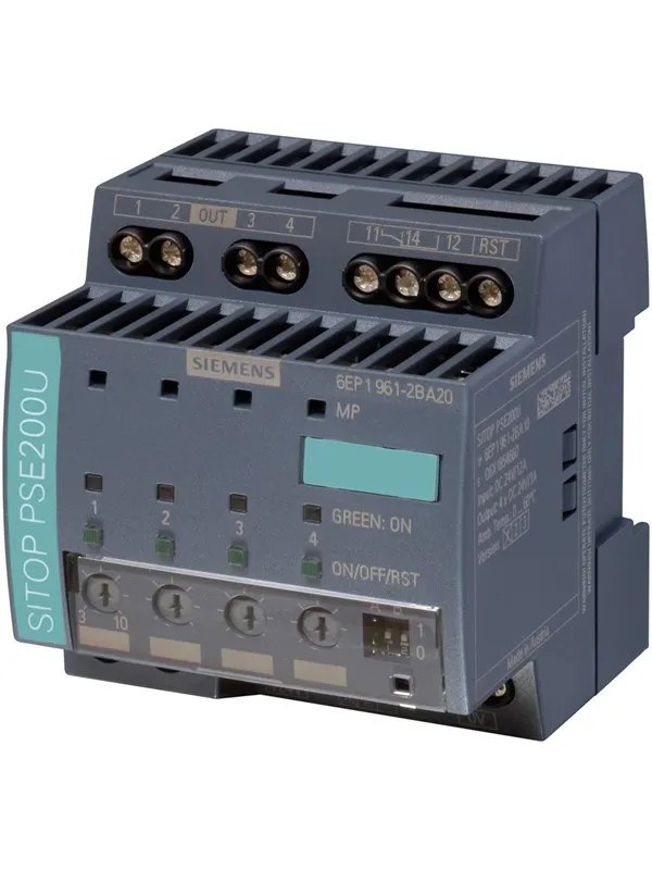Siemens Sitop pse200u 10 a selectivity module 4-channel input: 24 v dc/40 a