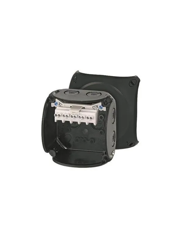Hensel Kf0202b 93x93 mm black m20 5x1.5-2.5 5mm2
