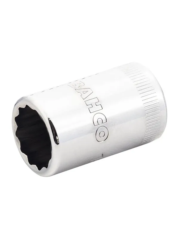BAHCO 1/2 square drive sockets with metric bi-hex profile 19 mm