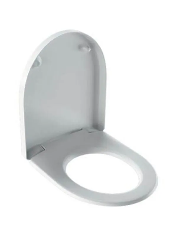 Geberit icon toilet seat 355x450x45mm w / lid white duroplast