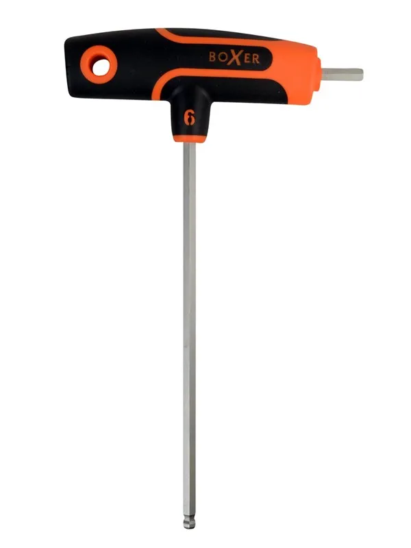 Boxer Unbrako-T-nøkkel med kule - 6,0 mm