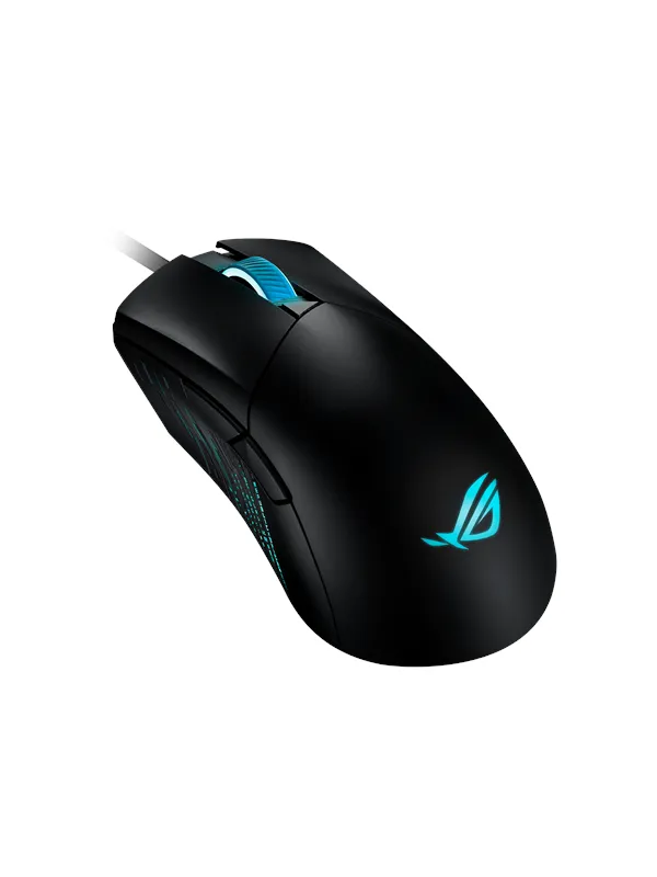 ASUS ROG Gladius III - Gaming mus - Optisk - 7 - Svart med RGB-lys