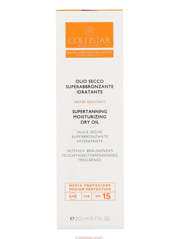 Collistar Supertanning Dry Oil SPF 15