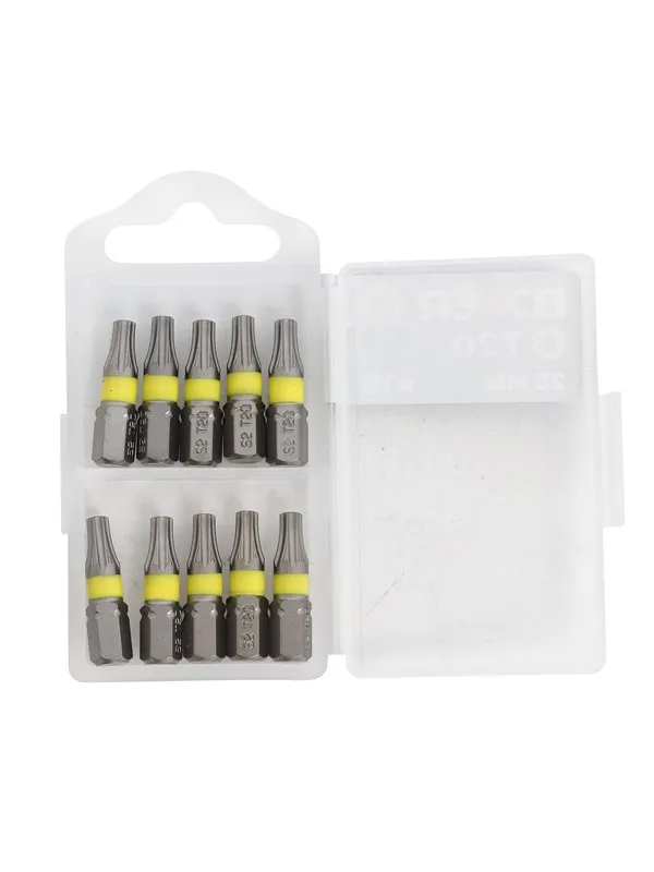 Boxer Bits TORX 20 - 10 stk. i eske S2-stål