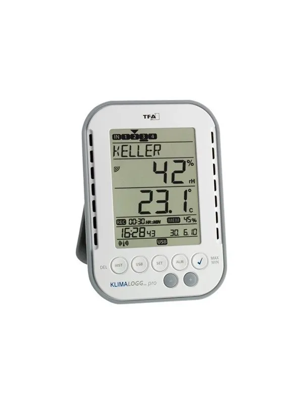TFA profi Thermo-Hygrometer mit Datenlog  30.3039