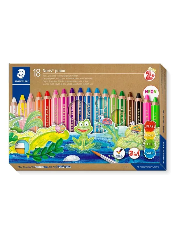 Staedtler Coloured pencil Noris 18p 100% PEFC
