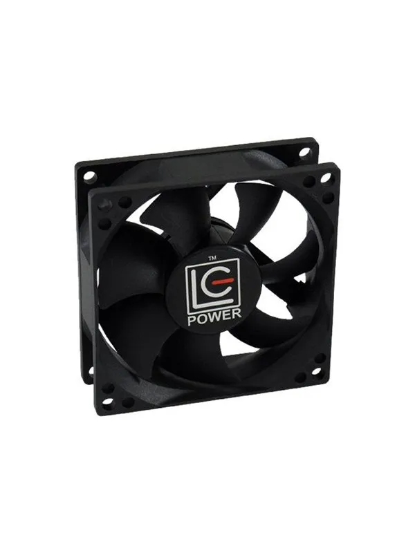 LC Power case fan - Kabinettvifte - 80mm - Svart