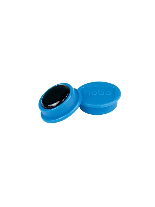 Nobo  Whiteboard magneter 13 mm, pakke med 10 stk. Blå