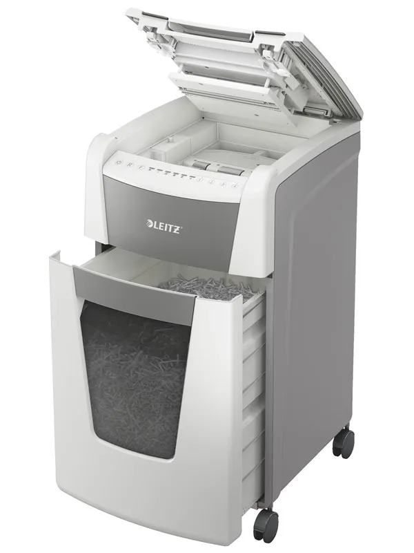 Leitz IQ Autofeed Office 300 automatisk mikrokutt makuleringsmaskin P5
