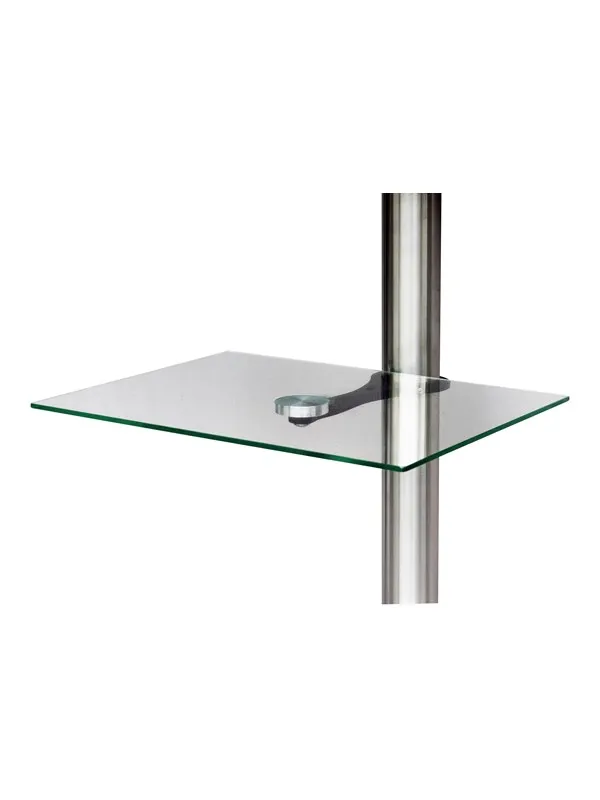 ConnecTech Sinox Glass Shelf for Sinox StandView TV Floor Mount - Max - recommended for