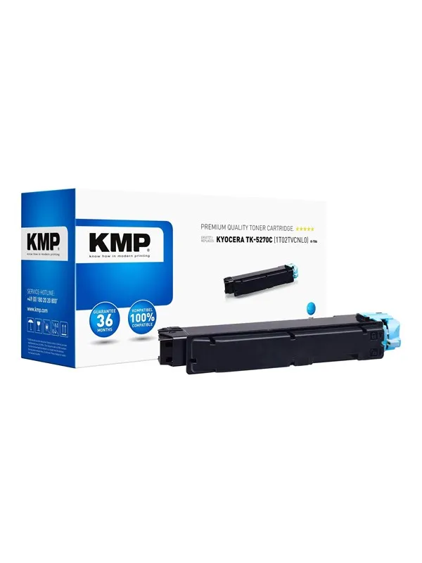 KMP K-T86 - cyan - ink cartridge (alternative for: Kyocera 1T02TVCNL0)