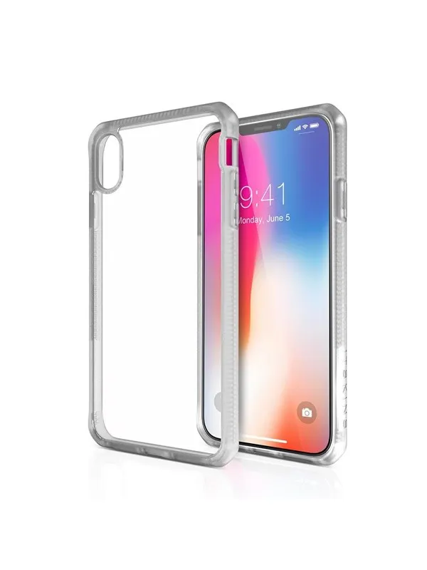 ITSKINS HYBRID FROST cover for iPhone XS Max® - Transparent