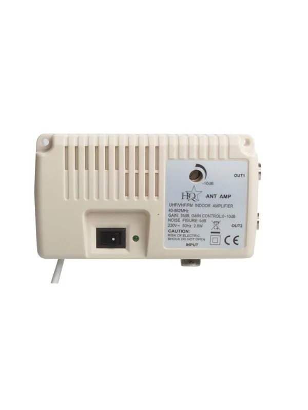 Sinox Antenna Amplifier 0-20 dB - White