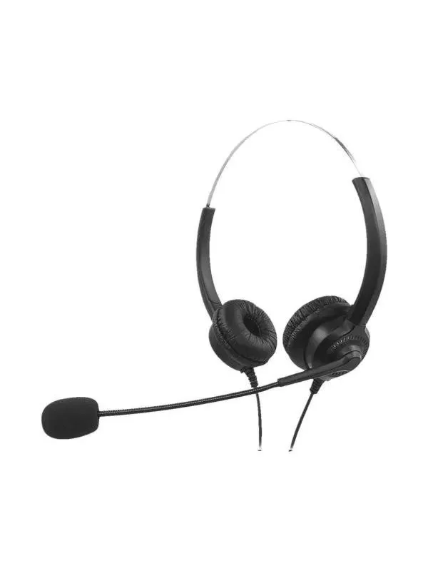 MediaRange Headset w/mic - Black