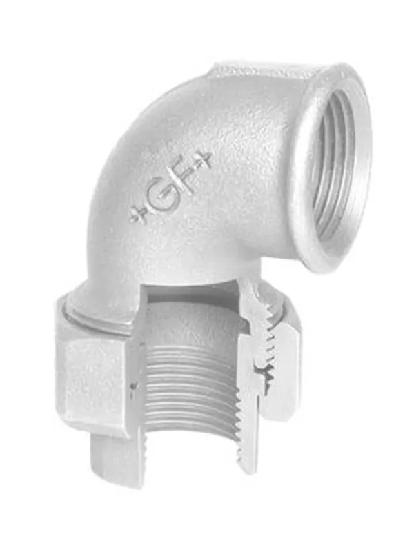 +GF+ Union elbow galvanized conical for f 1/2