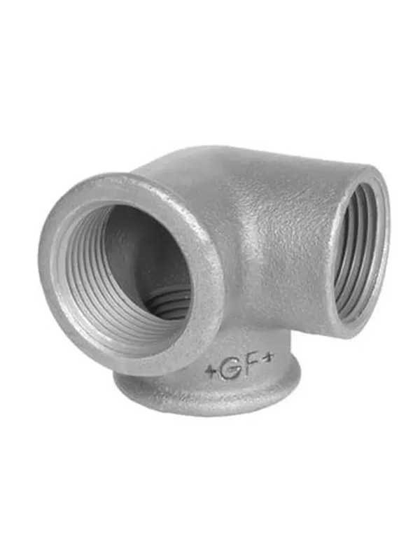 +GF+ Elbow black side outlet 3/4