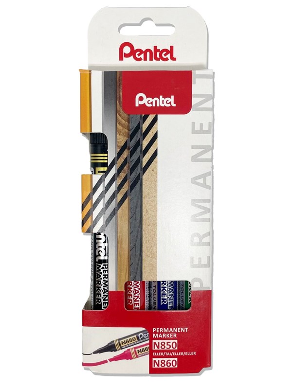 Pentel N860-4 PERMANENT Marker