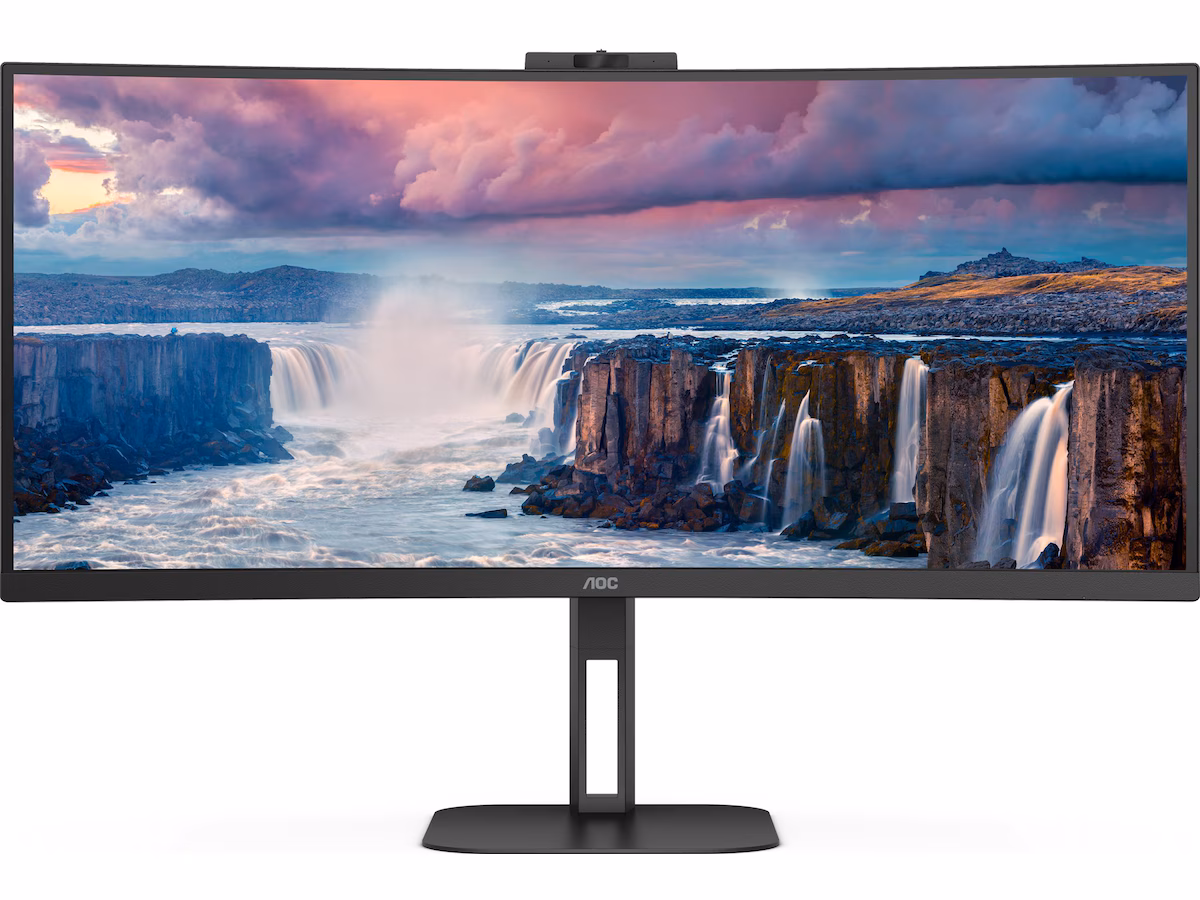 AOC 34" Curved skjerm CU34V5CW