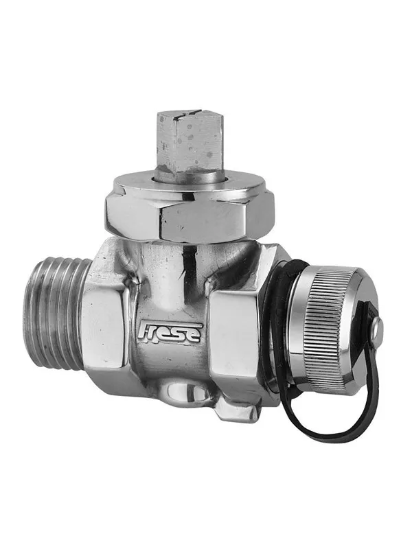 Frese drain valve med f raw surface incl. endcap
