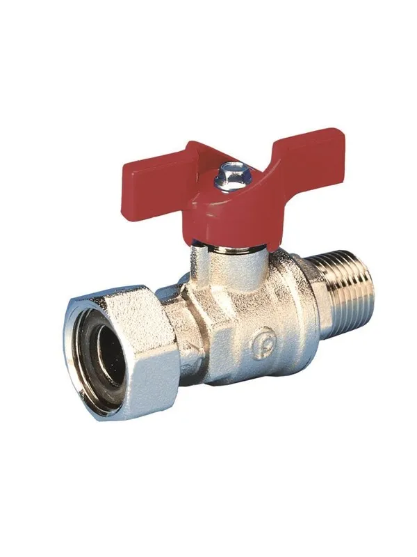 Pettinaroli ball valve with swivel end/male 34 x 12