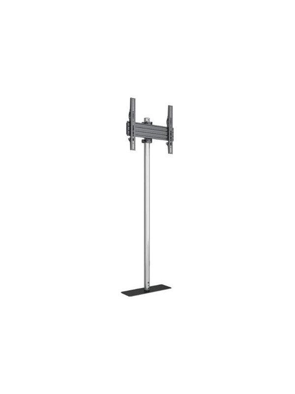 Multibrackets M Pro Series stand - single side - for LED display - single pole - chrome - Max 50 kg - recommended for 65"
