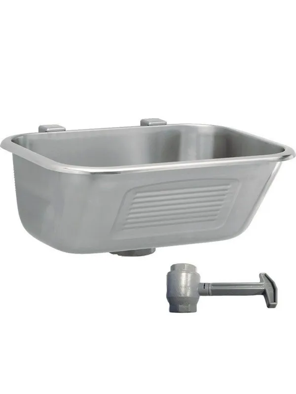 Juvel Intra juvel vk60 stainless steel utility sink wall hung with