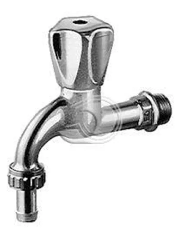 Broen Drain valve n / hose connection 1/2 matchrom/mokka