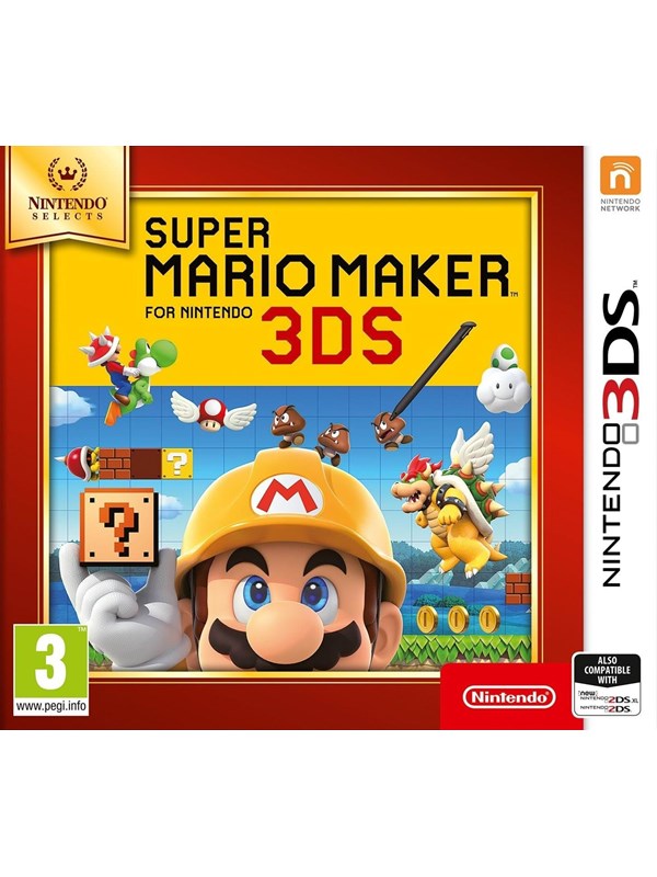 Super Mario Maker - Nintendo 3DS - Underholdning