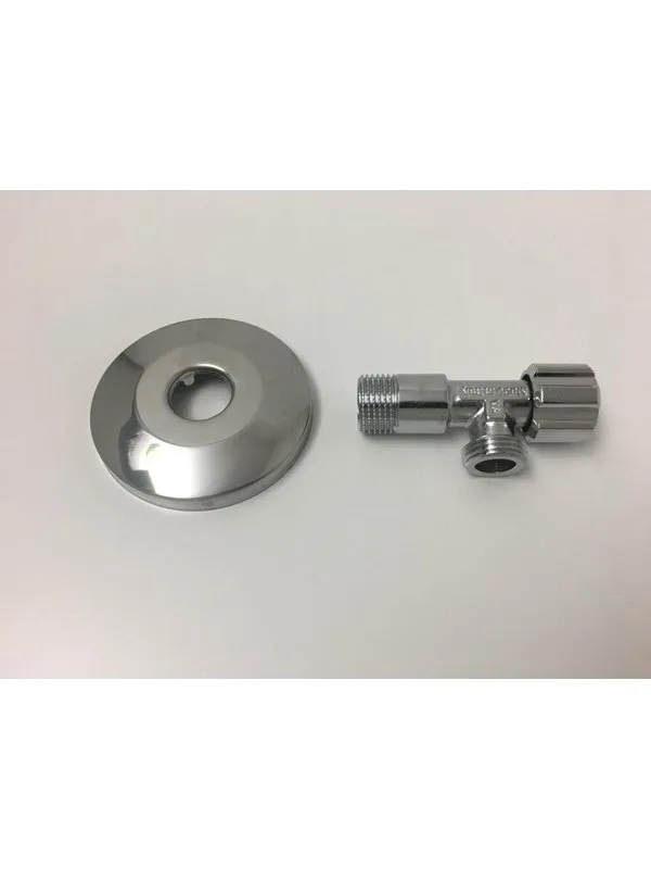 Megatherm Unite stop valve 12 x 12 with 77 mm rosette short version