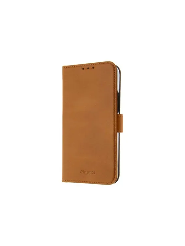 Insmat PREMIUM FLIPCASE IPHONE 12 PRO BROWN