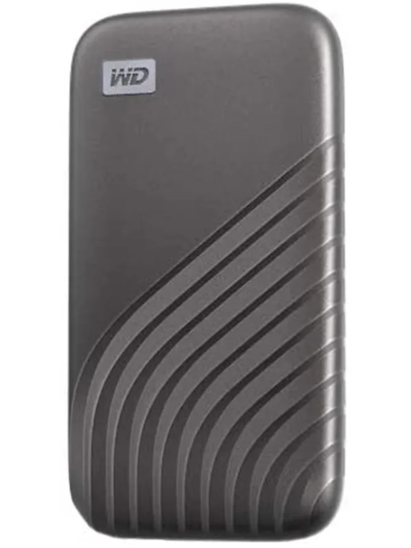 SANDISK WD My Passport SSD - 2TB - Grå - Ekstern SSD