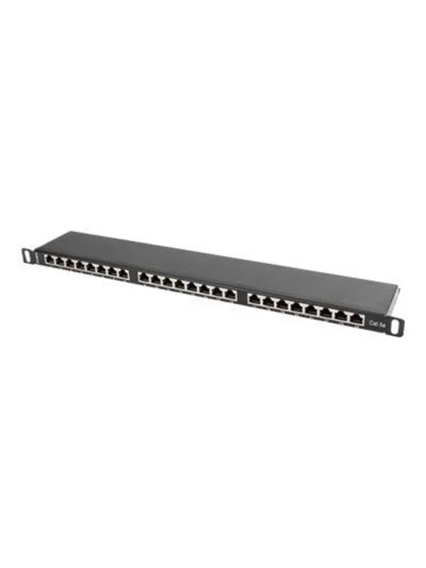 Lanberg PPS5-0024-B - patch panel - 0.5U - 19"