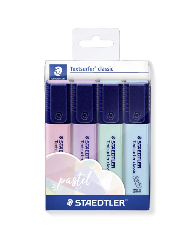 Staedtler Highlighter Textsurf.pa.4pcs.wallet