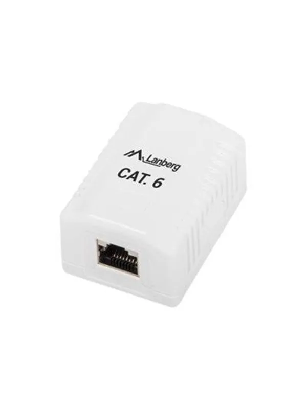 Lanberg OS6-0001-W - network surface mount box