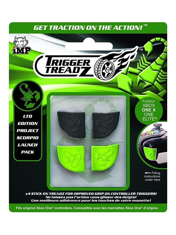 iMP TECH Trigger Treadz: Project Scorpio Limited Edition 4-Pack - Miscellaneous Tilbehør til spillkonsoll - Microsoft Xbox One