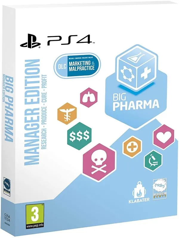 Big Pharma - Special Edition - Sony PlayStation 4 - Strategi