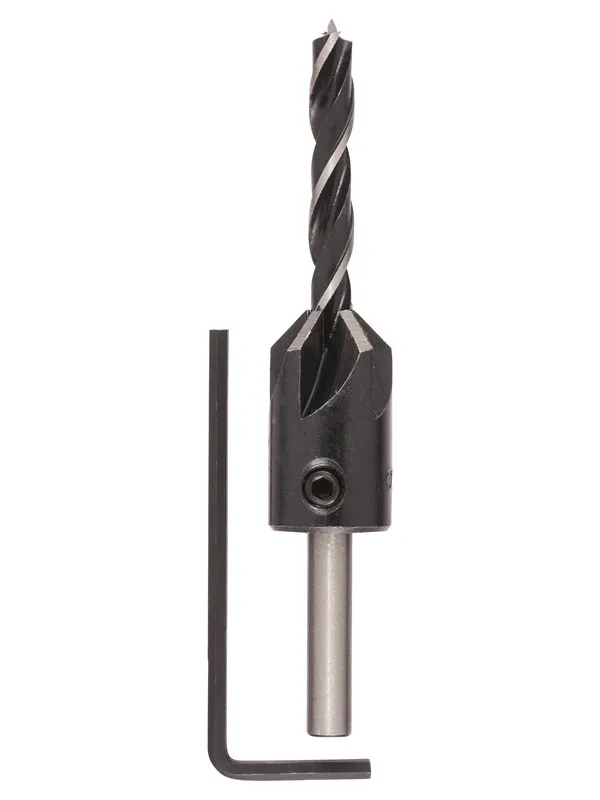 Bosch Trespiralbor med forsenker D= 6,0 mm, L= 90 mm