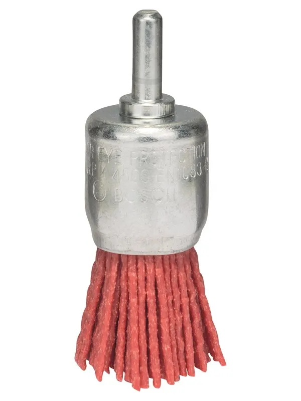 Bosch Penselbørste til bormaskiner - nylontråd med korundslipemiddel K80, 25 mm Diameter = 25 mm