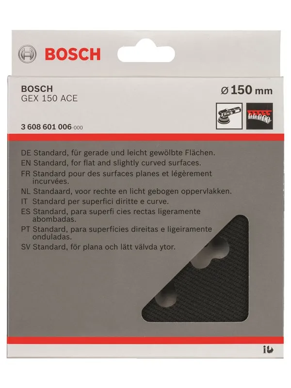 Bosch Slipetallerken middels, 150 mm