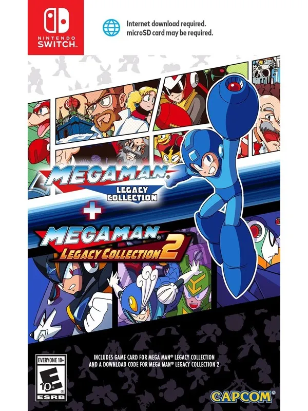 Mega Man: Legacy Collection 1 & 2 Combo Pack - Nintendo Switch - Action