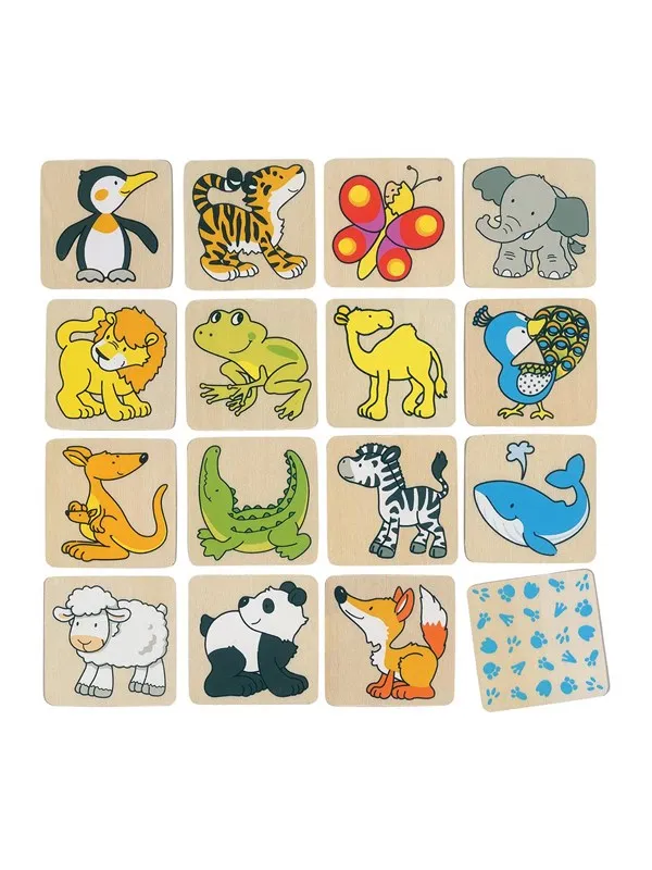 Goki Wooden Memo Animals