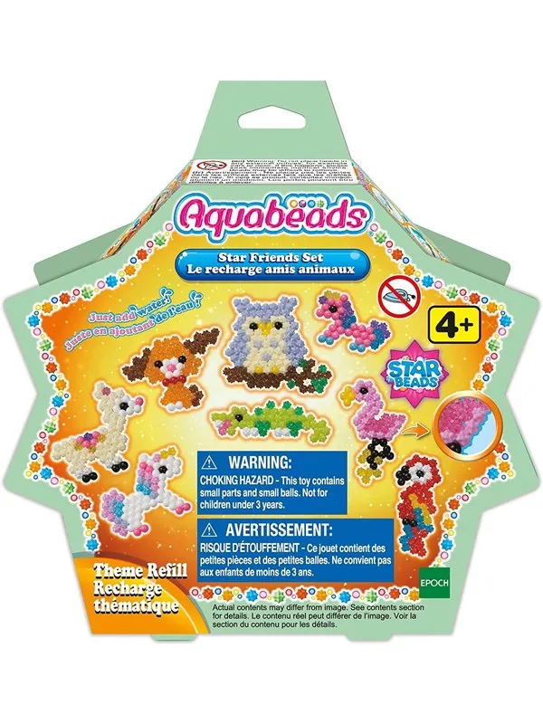 Aquabeads Star Beads Fuzzy Buddies