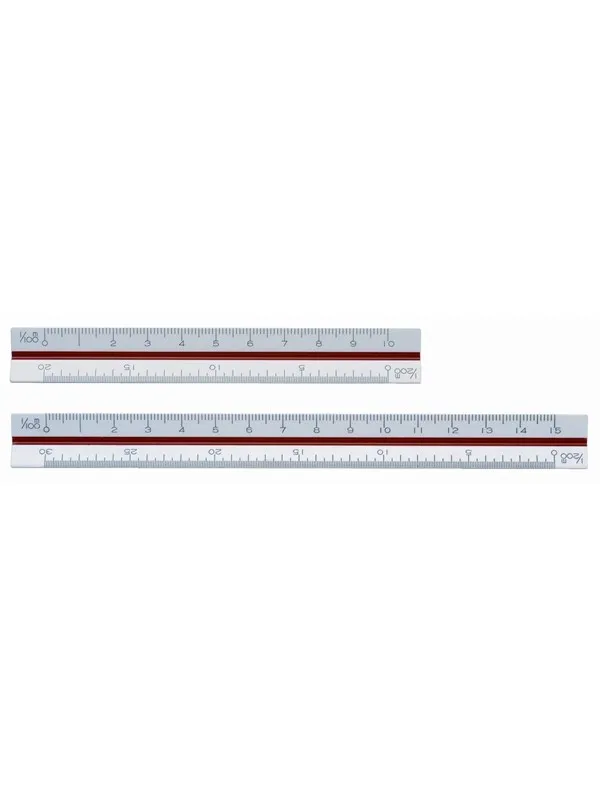 Linex  347 Trekantet minimålestokk