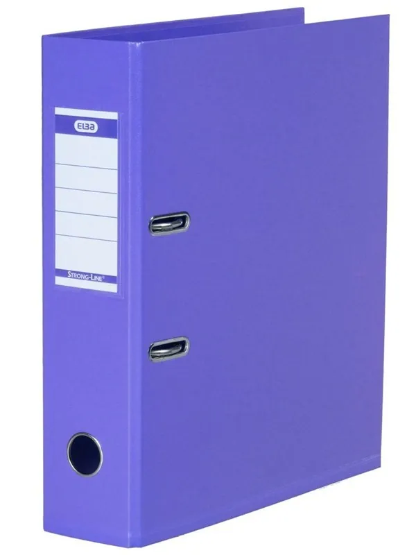 ELBA  Strong-Line Brevordner Lilla A4 8 Cm