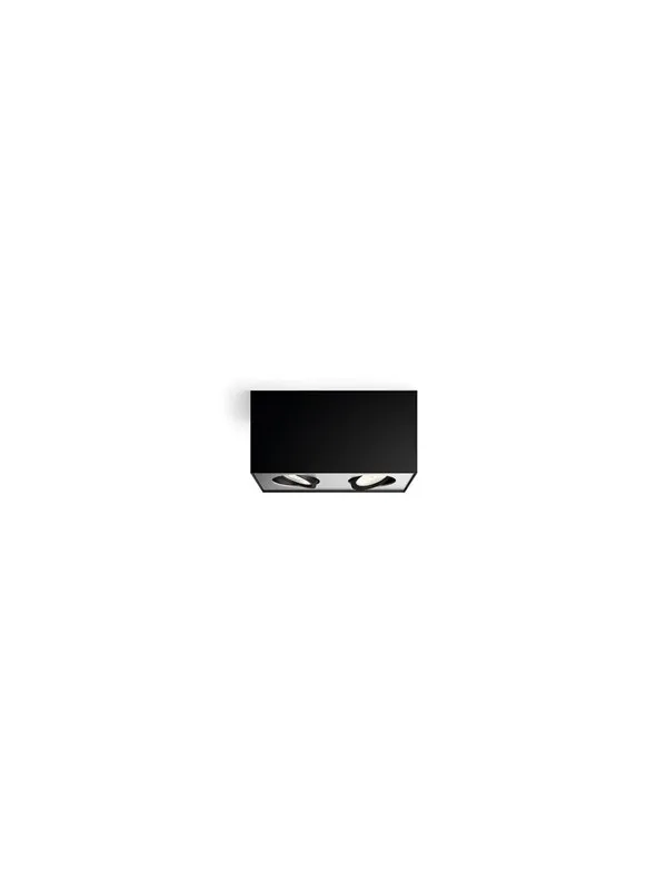 Philips BOX special form black 2x4.5W SELV
