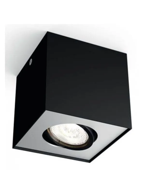 Philips BOX single spot black 1x4.5W SELV