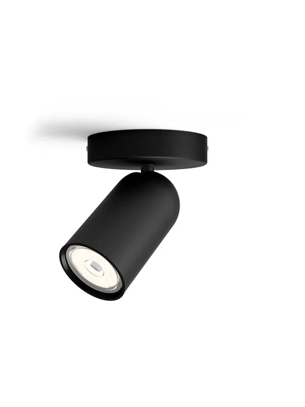 Philips PONGEE single spot black 1xNW