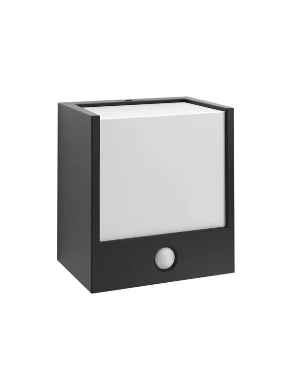 Philips Macaw wall lantern black 1x3.5W 230V