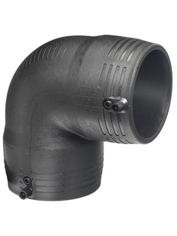+GF+ elgef plus elbow 90° 90 mm pn16 pe100-sdr11
